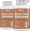 NuBest Bone Xtra Plant-Based Bone Strength Formula with Calcium Magnesium from Marine Algae Phosphorus Vitamin C K2 D3 | Immunity &amp Maximum Calcium Absorption | Pack 2