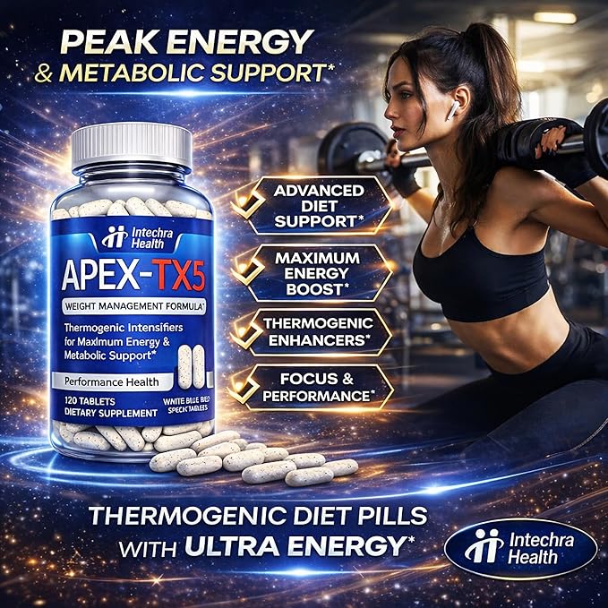 Weight Management Dietary Supplement 120 White Blue Red Speck Tablets Manufactured in the USA Highest Professional Quality