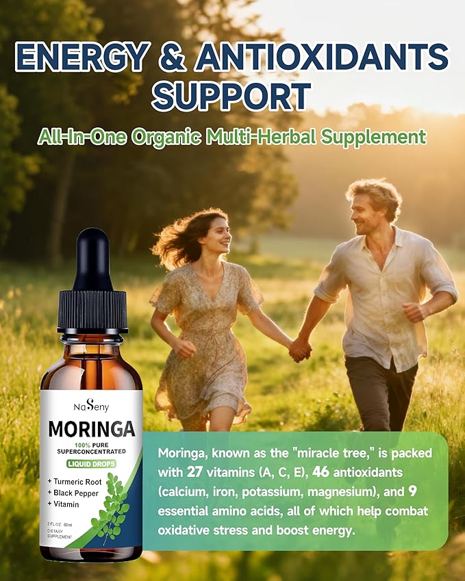 L-Lysine Liquid Drops Lysine 1000mg Supplement Essential Amino Acid Organic Moringa Oleifera Liquid Drops 1000mg Moringa Leaf Supplement