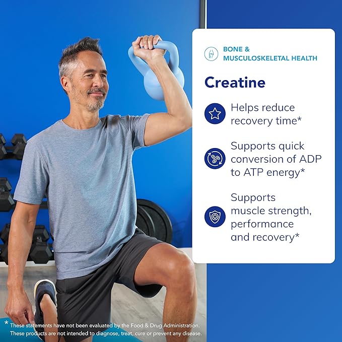 Pure Encapsulations Creatine (315 g) &amp Athletic Nutrients (120 Capsules) Bundle - Supports Muscle Strength Performance &amp Recovery* - Gluten-Free Non-GMO Hypoallergenic