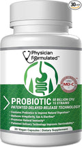 Probiotics for Women &amp Men - 50 Billion 15 Strains Slow Release DR Capsules &amp Prebiotics to Improve Digestive Health Immune Support Supplement Full Month Supply