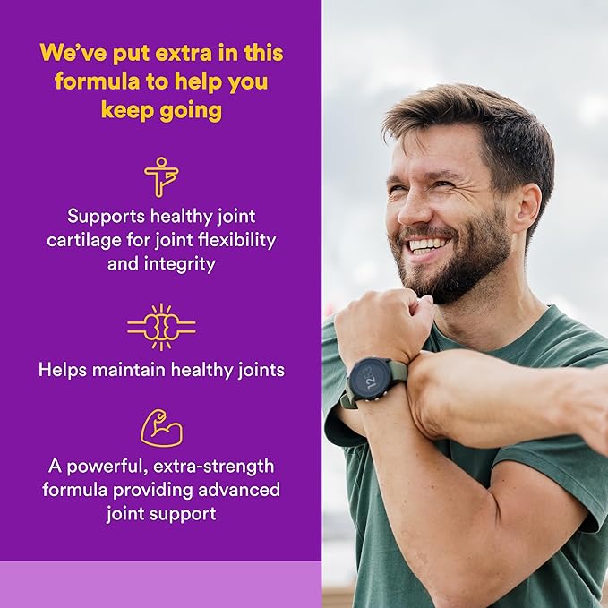 Natural Factors OsteoMove Joint Care Extra Strength Support for Joint and Bone Health Non-GMO 120 tablets (60 servings)
