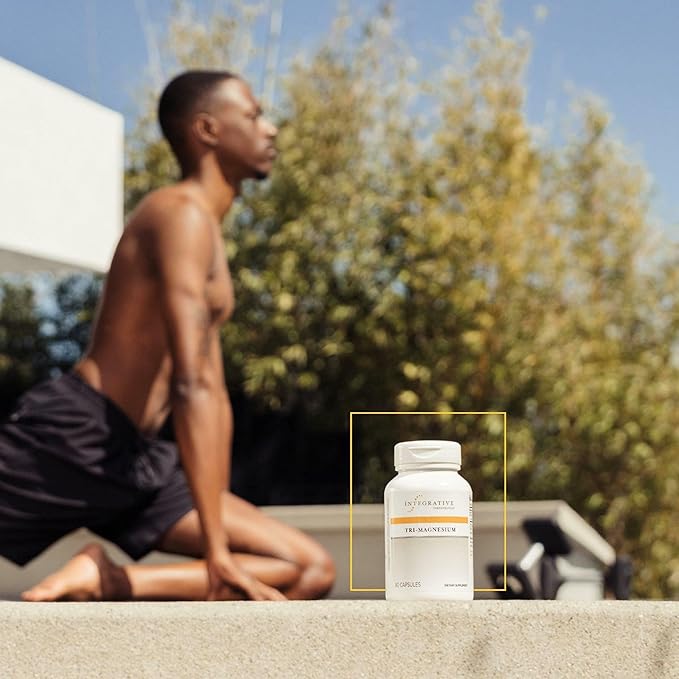 Integrative Therapeutics Tri-Magnesium - Supports Cellular Energy &amp Energy Metabolism* - Magnesium Supplement for Heart &amp Nerve Health Support* - Third-Party Tested - 90 Capsules (90 Servings)