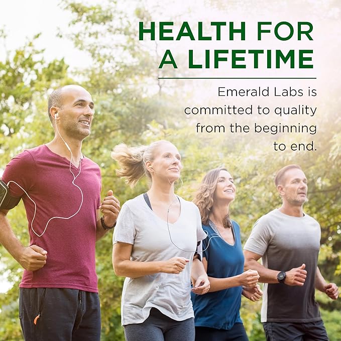 EMERALD LABS Prenatal 1-Daily Multi - Prenatal Multivitamin with Methylated Folate Iron Whole-Food Blend &amp More - Soy-Free Gluten-Free - 60 Vegetable Capsules