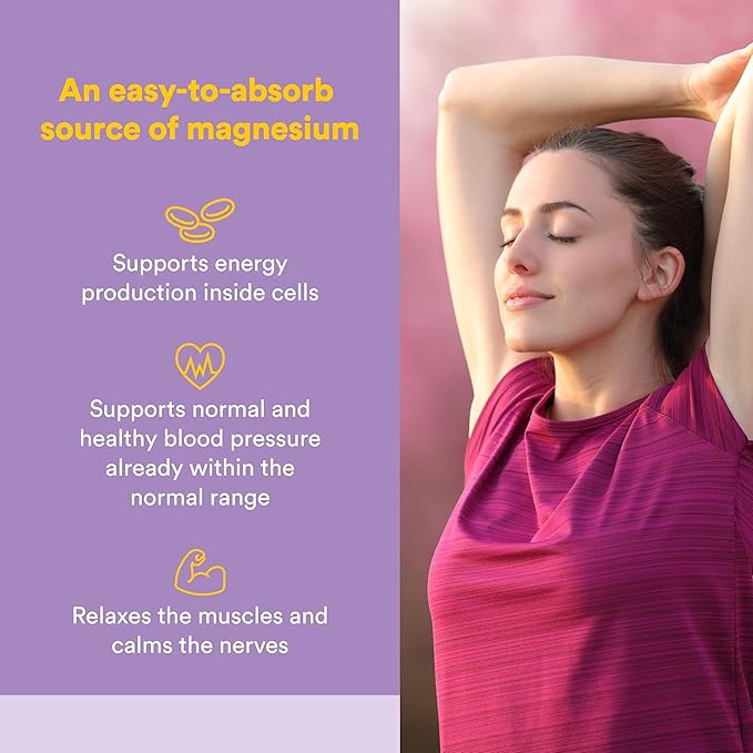 Stress-Relax Magnesium Citrate Drink Mix by Natural Factors Restores Normal Levels of Magnesium &amp Balances Calcium Intake Non-GMO Tropical Flavor 8.8 oz (75 servings)