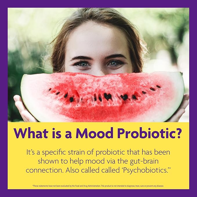 InnovixLabs Mood Probiotic &amp Triple Omega Bundle Mood Probiotic (60 Capsules) Triple Strength Omega-3 Fish Oil (200 Softgel). Supports Brain Joints and Immune Health*