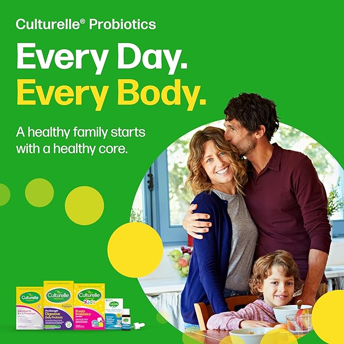 Culturelle Women’s Wellness Daily Chewable Probiotics for Women - Supports Digestive Vaginal and Immune Health Occasional Diarrhea Gas &amp Bloating - Non-GMO - 30 Count