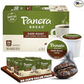 Panera Bread Dark Roast Coffee Pods 100% Arabica Compatible Bold &amp Smooth Dark Chocolate Finish Kosher Certified Recyclable Single Serve Cups 96 Single Serve Pods (4 Packs of 24)