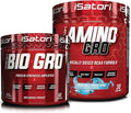 iSatori Bio-GRO Protein Synthesis Amplifier - Unflavored (60 Servings) &amp iSatori Amino-GRO BCAA Powder - Blue Razz Snow Cone (30 Servings)