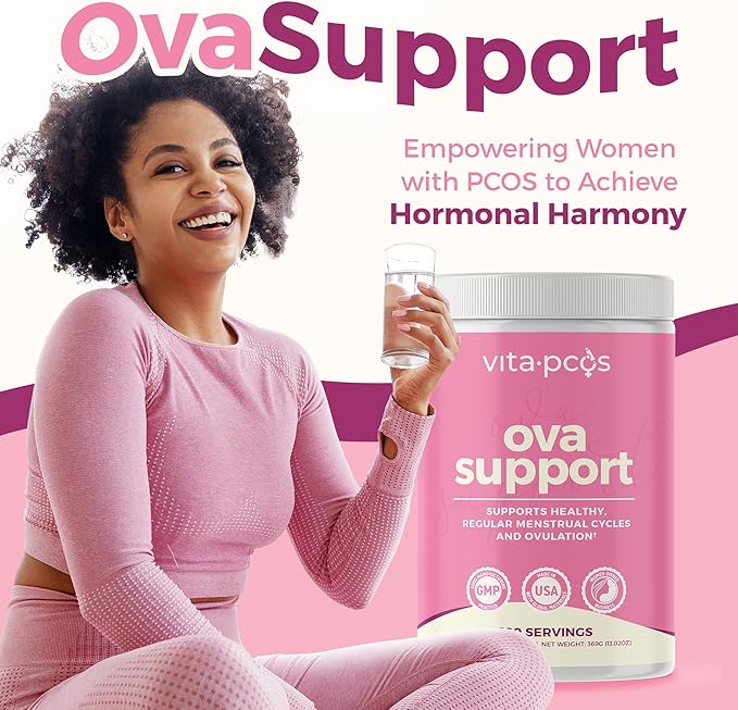 VITA-PCOS Myo-Inositol &amp D-Chiro Inositol Supplement for Women – 90 Day Supply Fertility Supplements for Women PCOS Supplements OvaSupport with 40:1 Ratio MyoInositol 2000mg &amp D-Chiro 50mg