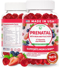 Lunakai USA Made 17-in-1 Prenatal Vitamins for Women with Iron &amp Folic Acid – Delicious Daily Prenatal Gummies for Maternal Wellness Support 60ct