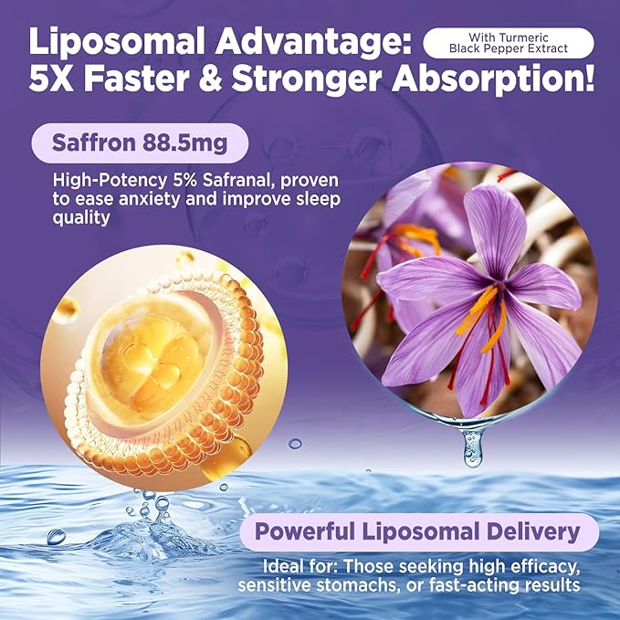 Saffron Drops + L Theanine Gummies