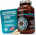 OmniBiotics Ultimate Daily Multivitamin for Women &amp Men – 34 Essential Ingredients Including Vitamin A C D E B6 B12 Biotin Zinc – 120 Vegan Capsules