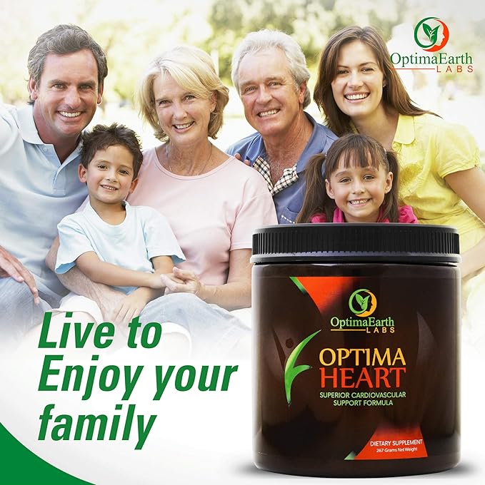 Optima Heart - High Potency 3000mg Vitamin C &amp 3000mg Lysine per Serving - Advanced Dietary Supplement for General Health &amp Wellness - Inspired by Linus Pauling Research