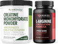 HAVASU NUTRITION Creatine Powder + L-Arginine and Pine Bark: Performance and Recovery Bundle