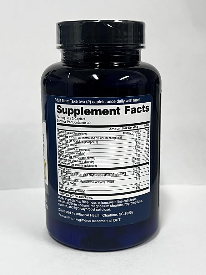 Super Beta Prostate Advanced Prostate Supplement for Men – Reduce Bathroom Trips Promote Sleep Support Urinary Health &amp Bladder Emptying. Beta Sitosterol not Saw Palmetto. (60 Caplets 1-Bottle)