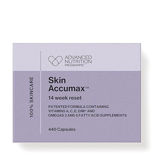 jane iredale Skin Accumax Nutritional Supplement Capsules Improve Acne &amp Promote Healthy Skin Contains Vitamin A C and E Vegan &amp Gluten-Free