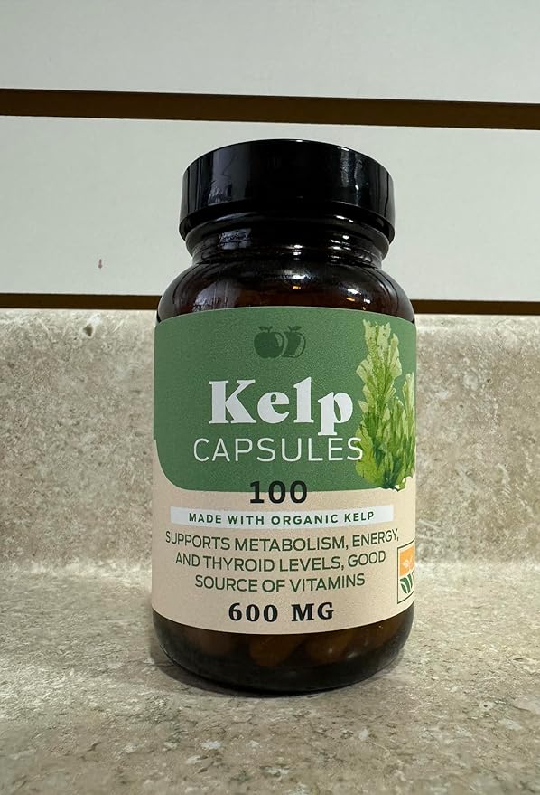 Kelp Powder 100 Capsules Gallbladder Complete 8oz Digestive Enzymes 100 Capsules Liver Complete 8oz &amp Uric Acid Complete 8oz Bundle