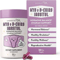 Legendairy Milk Pure Myo-Inositol &amp D-Chiro Inositol PCOS Supplements Inositol Supplement for Women Hormone Balance 40:1 Ratio Ovarian Support Fertility Supplement | 2000mg 120 Vegan Capsules