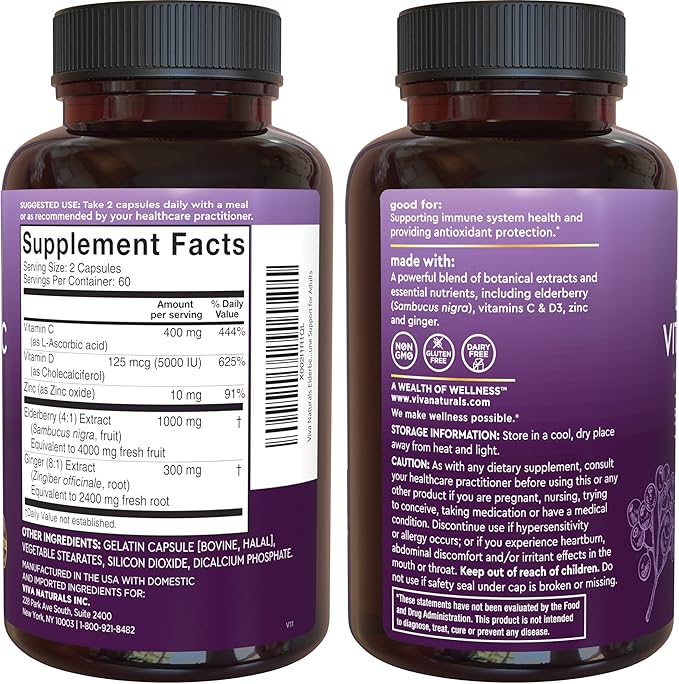 1250 mg Antarctic Krill Oil Elderberry Vitamin C &amp Zinc and 2500 mg Triple-Strength Omega 3 Fish Oil BundleProviding Omega 3 EPA and DHA Elderberry for Immune Support