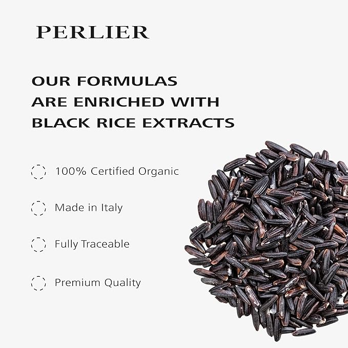 Perlier Black Rice Platinum 94.5 % Pure Hyaluronic Acid 0.5 fl. oz.