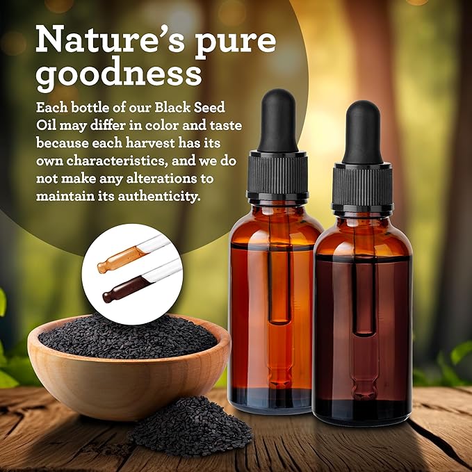 GuruNanda Black Seed Oil Cold-Pressed Nigella Sativa - Rich in Vitamin D3 5000 Units K2 &amp E &amp Dual Barrel Oxyburst Whitening Mouthwash - Contains Hydrogen Peroxide