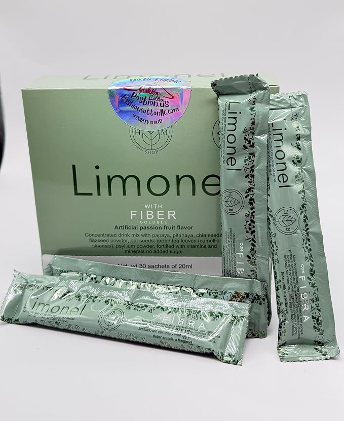 Limonel Prebiotic Fiber Supplement for Digestive Health 30 ea. on The go