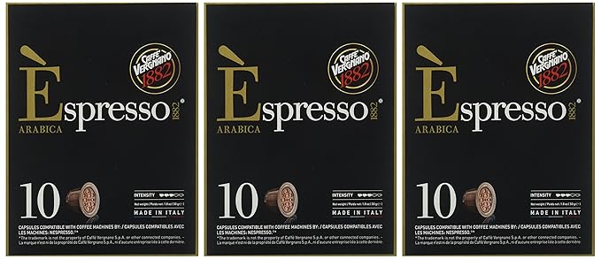 Caffè Vergnano Arabica Capsules Compatible with Original Line Machines by Nespresso - 10 capsules