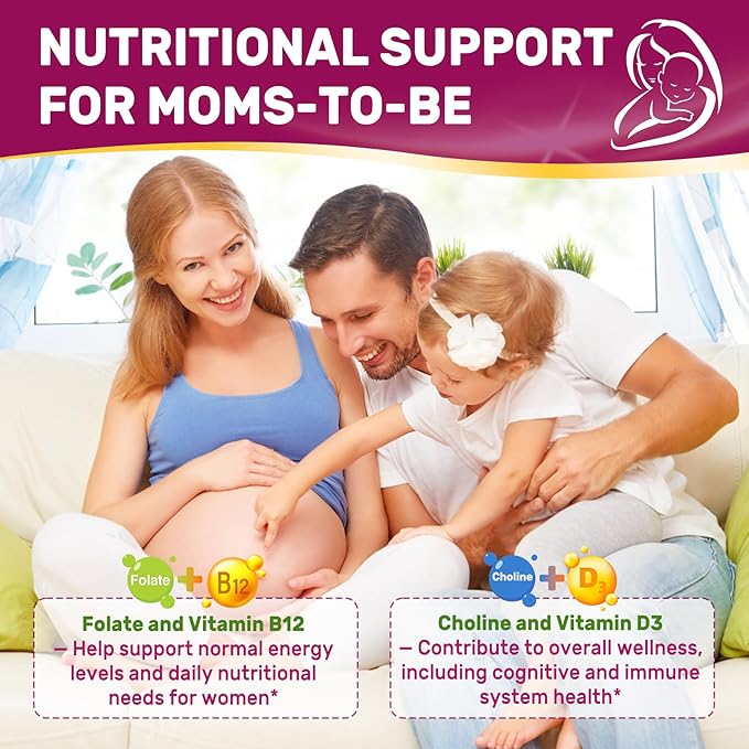 Inositol Gummies for Women + Chasteberry Myo-Inositol &amp D-Chiro Inositol 2000mg + 50mg Ideal 40:1 Ratio with Methylated B12 &amp Folate Choline Magnesium Vitamin D3 for Overall Health Pack o