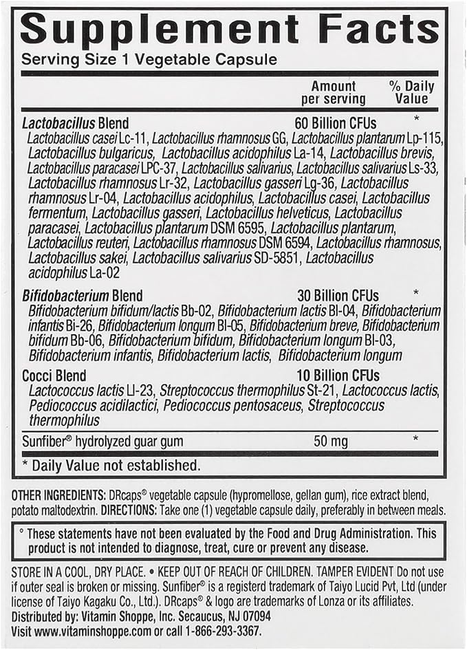 ProBioCare Probiotic for Men - Advanced Formula with 100 Billion CFUs to Support Digestive Health Boost Immune Function and Promote Gut Balance for Optimal Wellness (30 Vegetable Capsules)