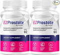 (2 Pack) EZ Prostate Supplement EZ Prostate Capsules EZ Prostate Pills EZ Prostate EZ Prostate Pills for Men EZprostate Supplement for Men EZ Prostate Advanced Formula 120 Capsules for 2 Months