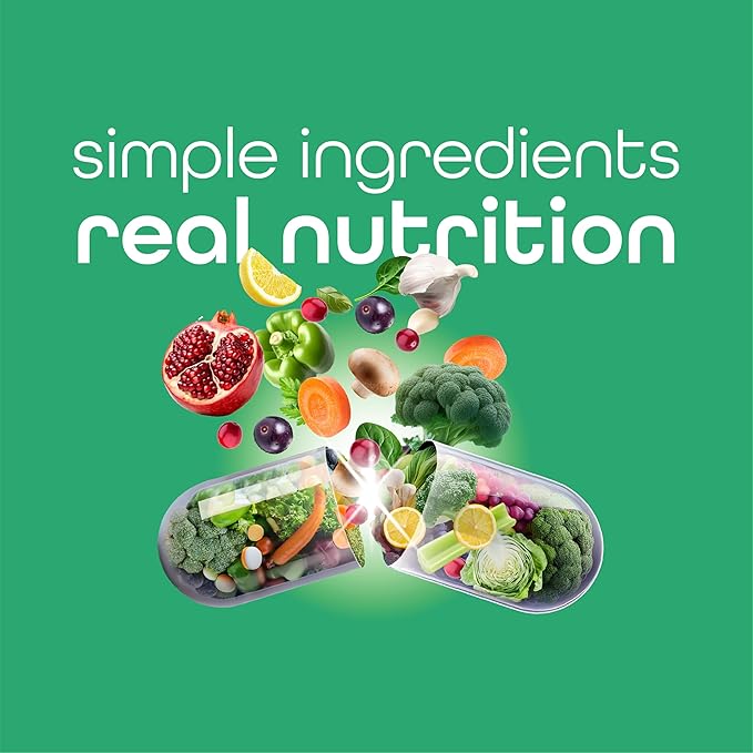 Zena Nutrition Organic Super Greens Fruit &amp Veggies Supplement 70+ Superfoods from Fruit &amp Vegetables Spirulina Chlorella Prebiotics &amp Probiotics Digestive Enzymes for Gut Health 180