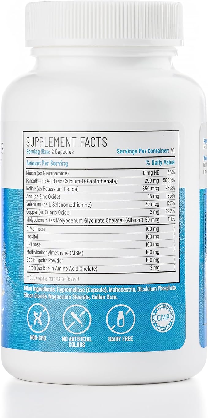 Dr. Fulmes Reset Capsules - Dietary Supplement for Energy Management Immune &amp Digestive Health Support