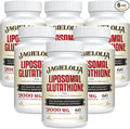 Liposomal Glutathione 2000 mg with L-Serine L-Glycine &amp Sulforaphane – Active L-Glutathione Unique Formulation to Enhance Absorption - Master Antioxidant Detoxifying &amp Immune | 360 Softgels