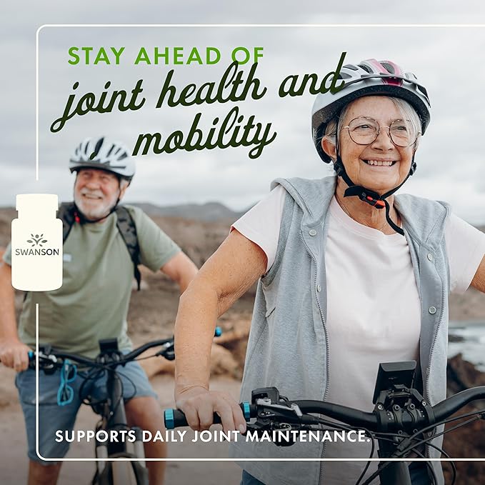 Swanson MSM - Essential Minerals Promoting Mobility &amp Joint Health Support - Helps to Maintain Connective Tissue Health Including Cartilage Collagen &amp Hair - (240 Capsules 1000mg Each)