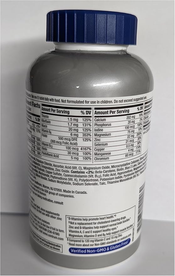 Centrum Silver Men 50+ 275 Tbs