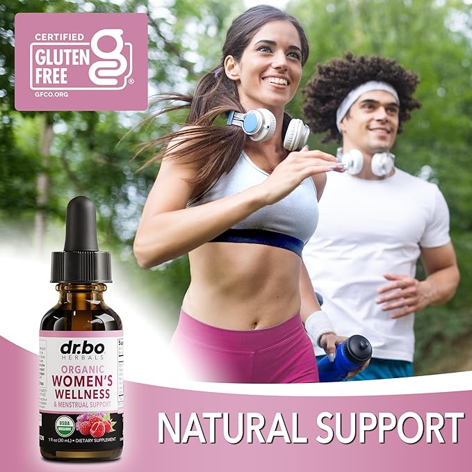 Thyroid Support &amp Female Balance for Women - Metabolism &amp Mood Thyroid Supplement Complex &amp Women's Wellness Organic Balance Supplements Liquid Drops &amp Period Support