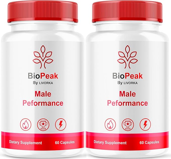 LIVORKA (2 Pack) BioPeak Capsules BioPeak Advanced Support Formula Pills (120 Capsules)