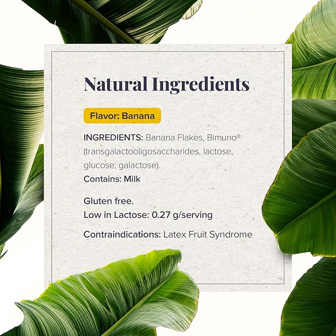 Medtrition Banatrol® Natural Anti-Diarrheal with Prebiotics Relief from Chronic Diarrhea IBS Recurring Diarrhea Clinically Supported Medical Food Non-Constipating 28 Servings (Banana)