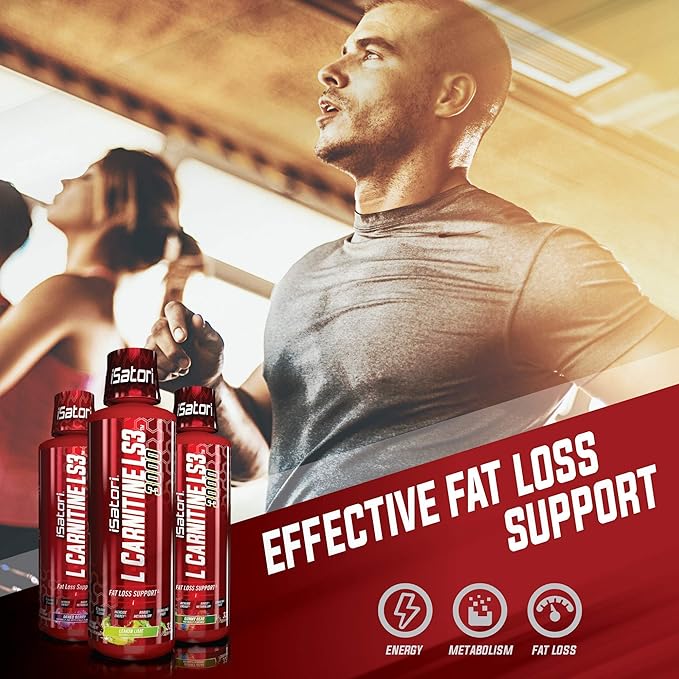 iSatori L-Carnitine LS3 Mixed Berry 1500mg (32 Servings) &amp BioGenetic Labs Forskolin Lean &amp Tone