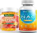 Liposomal L-lysine &amp NAC Gummies Lysine Chewable &amp NAC Supplement for Kids &amp Adults Immune Support