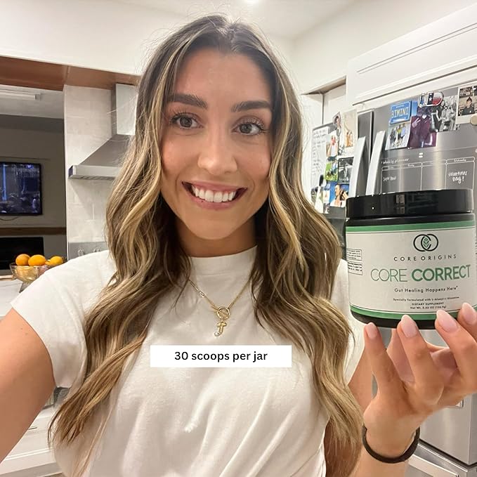 Core Correct Gut Health Powder - Formulated with L-Alanyl-L-Glutamine for Better Absorption and Healthy Intestinal Function