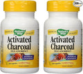 Nature'S Way Activated Charcoal High Adsorbency - 100 Capsules 2 pack