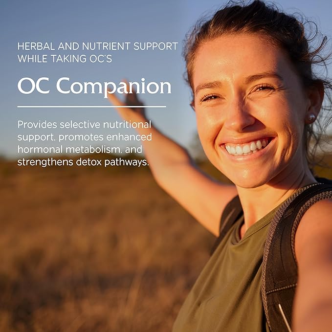 Vitanica OC Companion Oral Contraceptive Support Supplement Dandelion Borage Seed Oil DIM Bromelain Probiotic &amp More Vegan/Vegetarian 60 Capsules