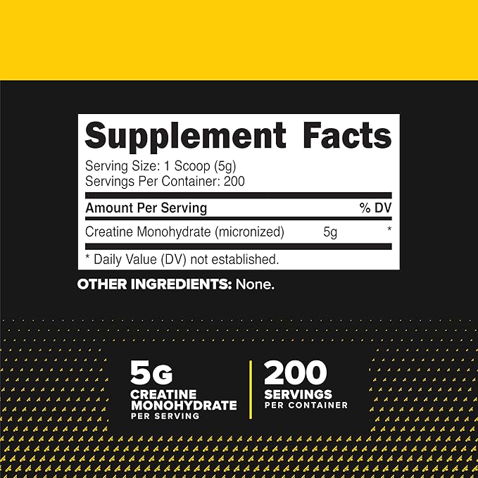 Primaforce Creatine Monohydrate Powder – 1000 Grams - Micronized