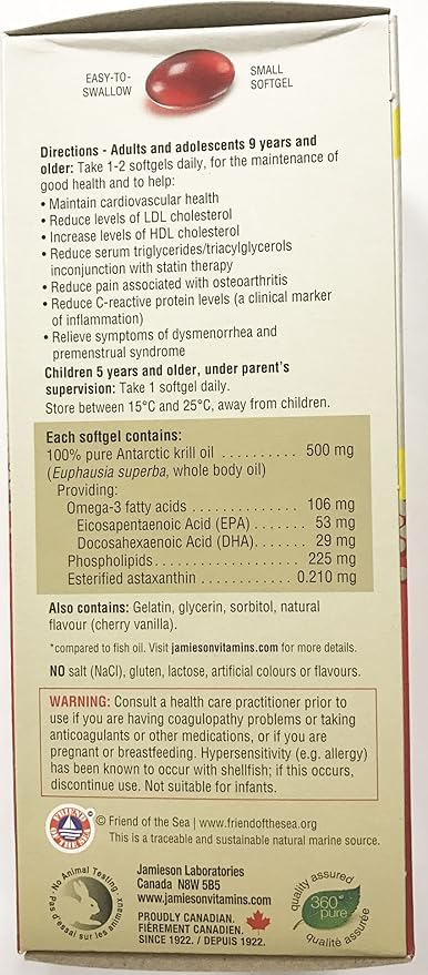 Omega Complete™ Extra Strength Super Krill 500 mg 100 softgels