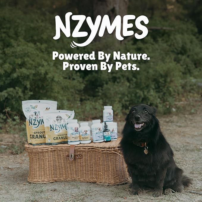 Nzymes® Tracite Minerals for Pets - Fulvic Acid Humic Acid and Iron-Based Trace Mineral Drops and Amino Acids for ATP Energy and Digestive Health - Made in The USA