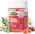 Q'ankyaq Kids Saffron Gummies Saffron Supplements for Kids (3 yrs+) Focus and Memory Gummiess Mood Balance with Rosemary Passion Flower Extract Chamomile Extract Sugar-Free Vegan 60 Counts