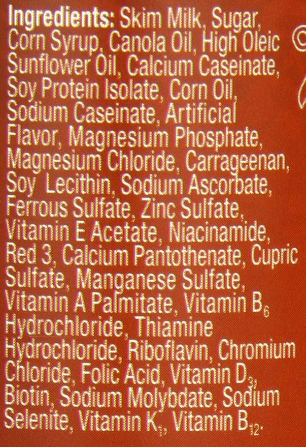 Nutrament Energy and Fitness Drink Strawberry 12 Ounce Cans (Pack of 12)