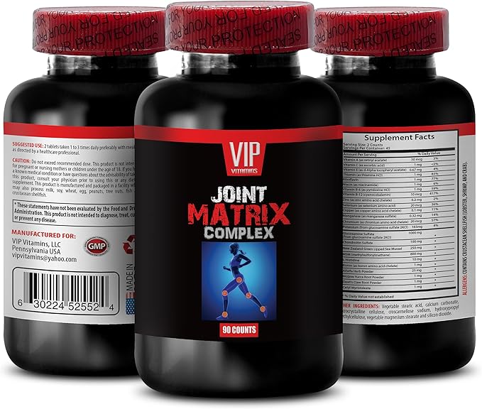 Joint Support Supplement - Joint Support Supplement for Men Joint and Bone Strength Premium Joint Formula Manganese Alfalfa Powder Advanced Boron 3Bot